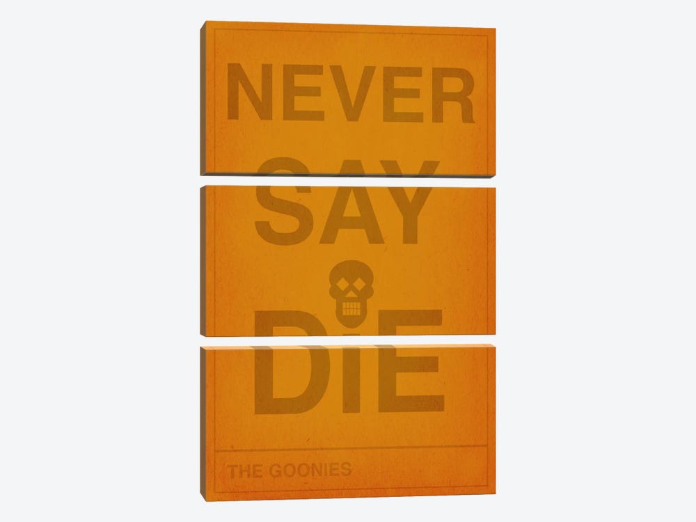 The Goonies Never Say Die 3-piece Canvas Wall Art