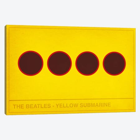 The Yellow Submarine Canvas Print #CHD33} by 5by5collective Art Print