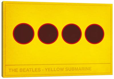 The Yellow Submarine Canvas Art Print - 60s Collection