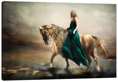 May It Be An Evening Star That Shines Down Upon Me.... Canvas Art Print