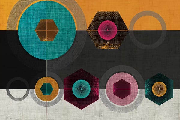 Chhaya Shrader: Geometric II by Chhaya Shrader