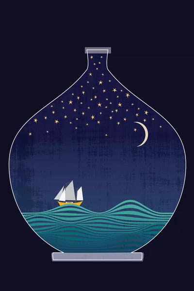 Chhaya Shrader: Ship In A Bottle by Chhaya Shrader