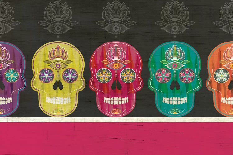 Skulls by Chhaya Shrader wall art