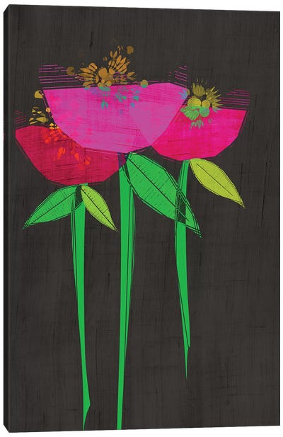 Floral Canvas Art Print - Chhaya Shrader