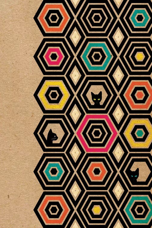 Hexcat by Chhaya Shrader wall art