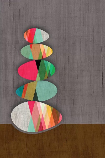 Stones by Chhaya Shrader art print