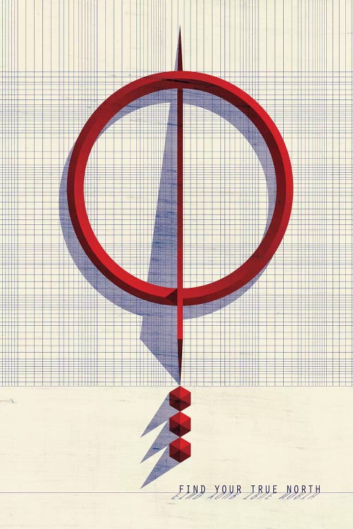 True North by Chhaya Shrader wall art