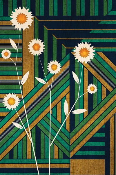 Art Deco: Wildflowers by Chhaya Shrader