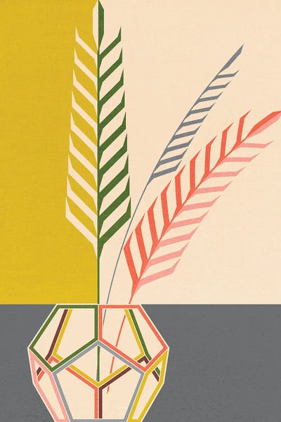 Chhaya Shrader: Palms in Dodecahedron by Chhaya Shrader