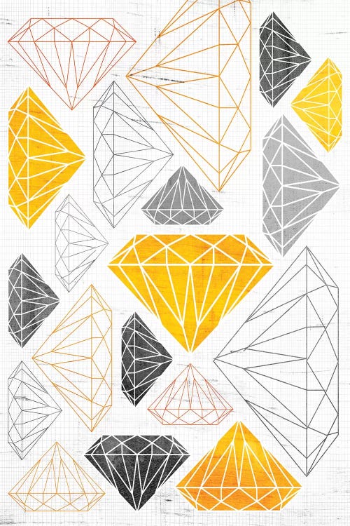 Diamond by Chhaya Shrader wall art