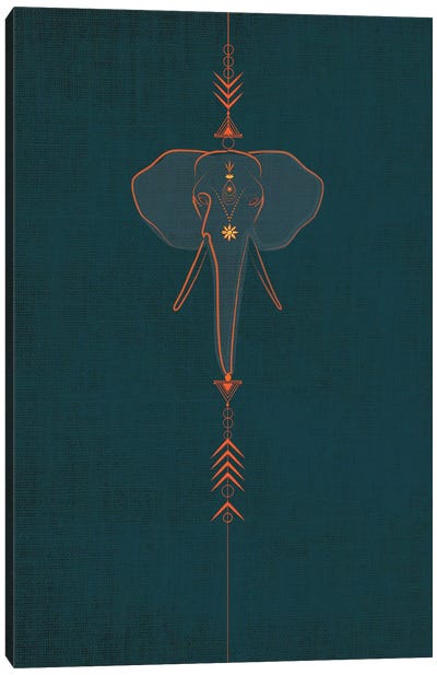 Elephant Canvas Art Print - Chhaya Shrader