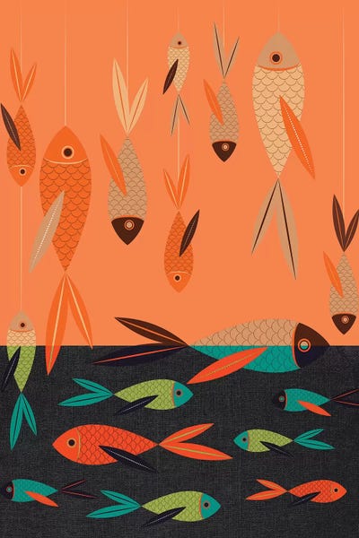 Fish by Chhaya Shrader art print