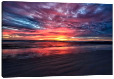 Nature's Palette Canvas Art Print - Sunrise & Sunset Art