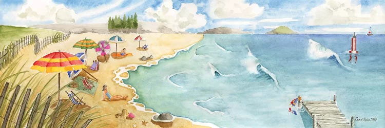 Sand and Surf by Carol Halm wall art