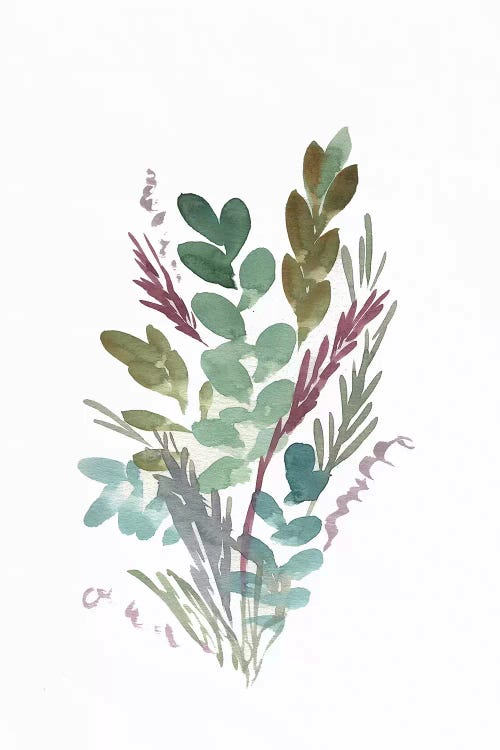 Farmhouse Florals I by Marcy Chapman wall art