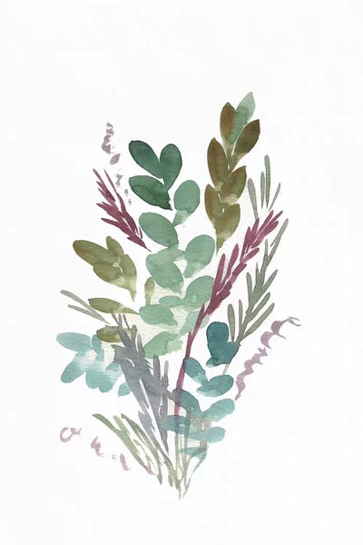 Minimalist Décor: Farmhouse Florals I by Marcy Chapman