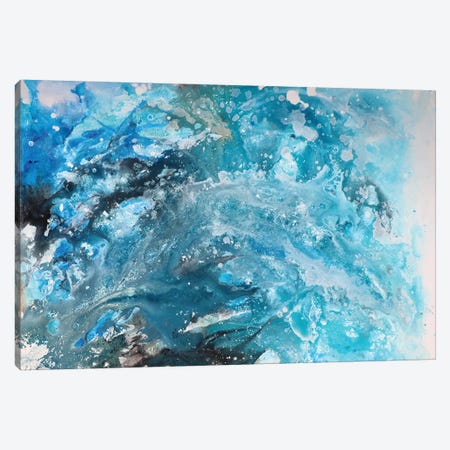 Galaxy abstract Canvas Print #CHP14} by Marcy Chapman Canvas Wall Art