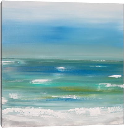 Ocean vertical landscape  Canvas Art Print