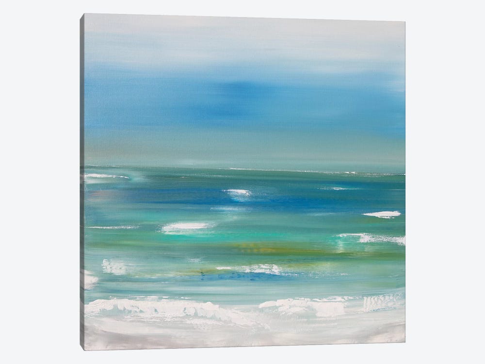 Ocean vertical landscape  by Marcy Chapman 1-piece Canvas Print