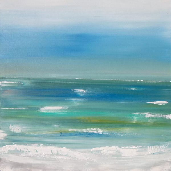 Marcy Chapman: Ocean vertical landscape  by Marcy Chapman