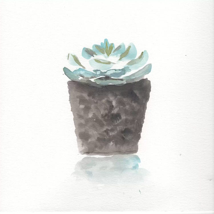 Watercolor Cactus Still Life I by Marcy Chapman wall art