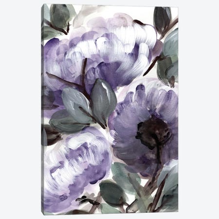 Farmhouse Bush Purple II Canvas Print #CHP30} by Marcy Chapman Canvas Print