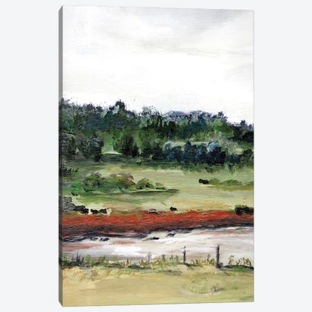 Farmhouse Fields I Canvas Print #CHP31} by Marcy Chapman Canvas Print
