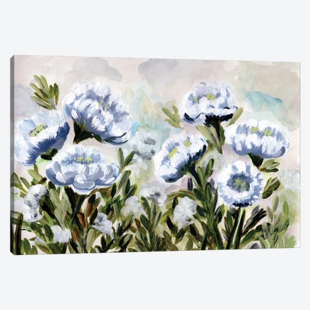 Popping For Blue Canvas Print #CHP41} by Marcy Chapman Canvas Art