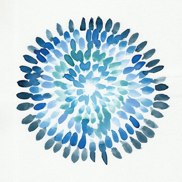 Marcy Chapman: Burst Abstract II by Marcy Chapman