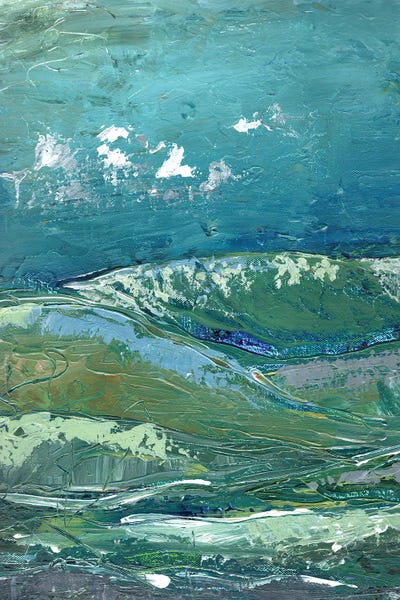 Marcy Chapman: Blue Mountainscape I by Marcy Chapman