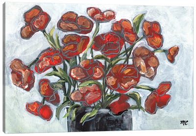 Handpicked Poppies Canvas Art Print