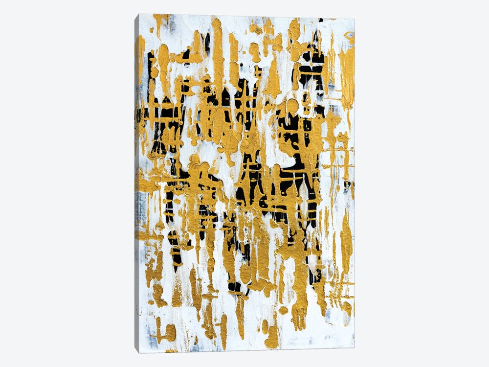 Melting Calligraphy by Nikki Chauhan 1-piece Canvas Artwork
