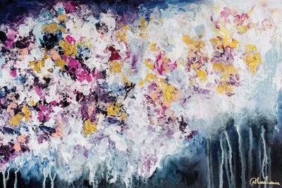 Meadow Bliss by Nikki Chauhan metal wall art