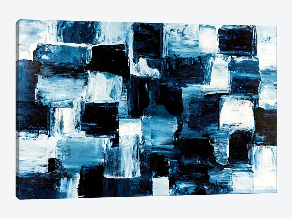 Block Matrix by Nikki Chauhan 1-piece Art Print