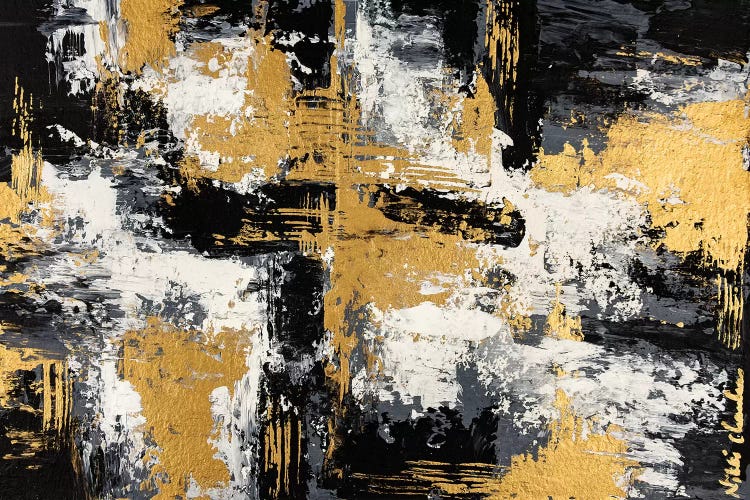 Black & Gold II by Nikki Chauhan wall art