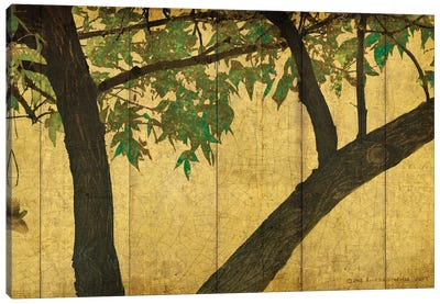 Goldleaf Branches Canvas Art Print