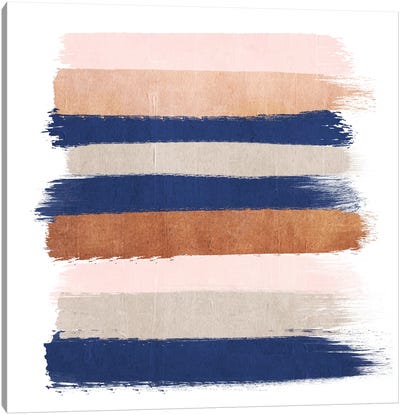 Skadi Stripes Canvas Art Print - Linear Abstract Art
