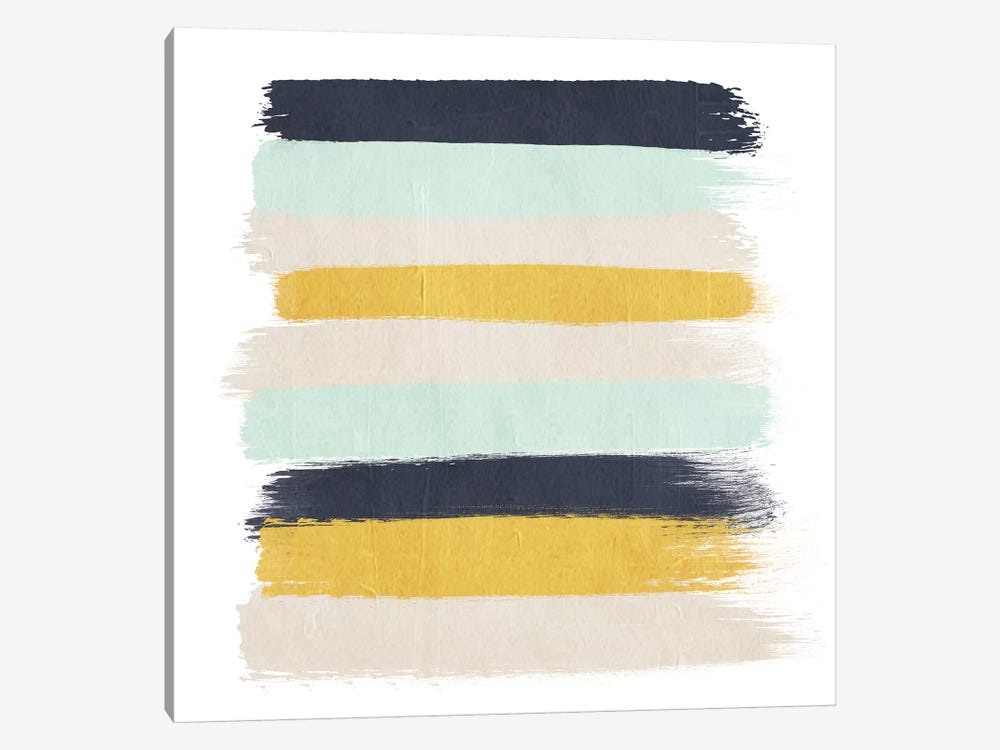 Tinsley Stripes by Charlotte Winter 1-piece Canvas Artwork