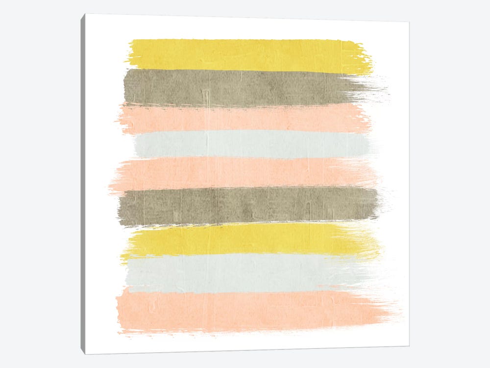 Upton Stripes by Charlotte Winter 1-piece Canvas Art Print