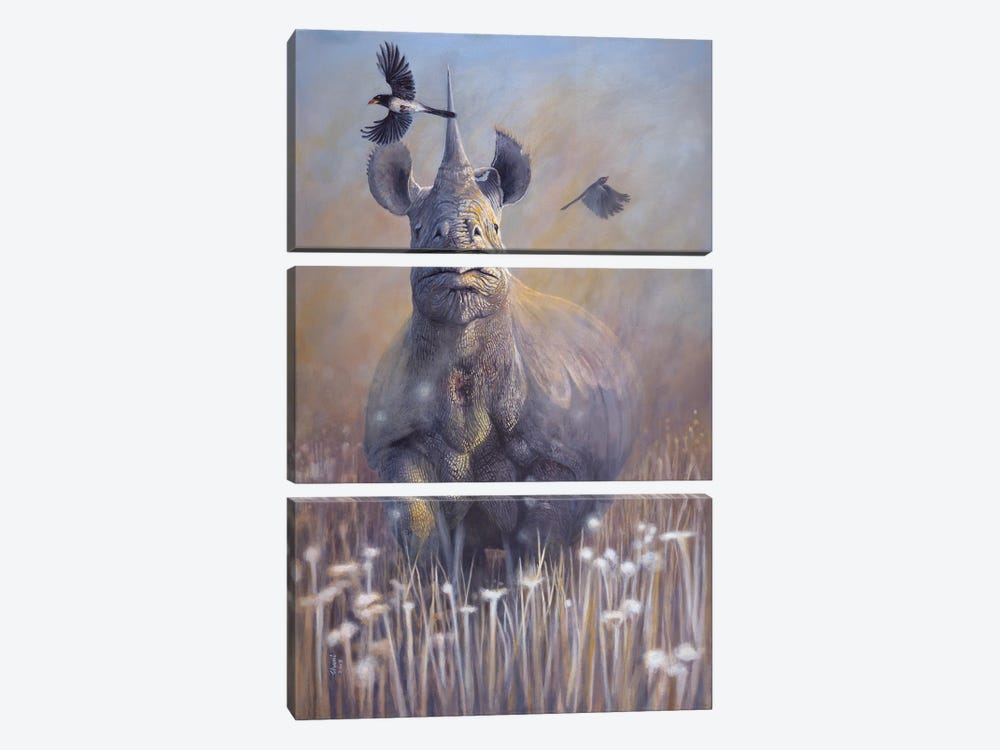 Disappearing II by Chami's Art 3-piece Canvas Wall Art