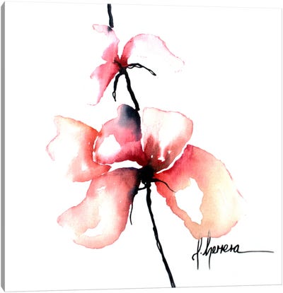 Bold Floral I Canvas Art Print - Leticia Herrera