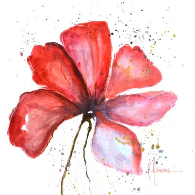 Bold Floral III by Leticia Herrera canvas print