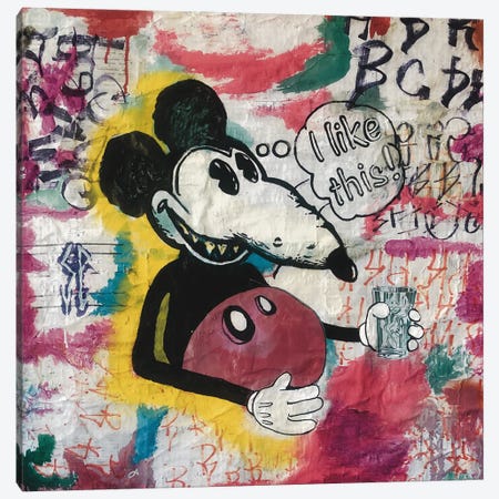 A Bubble Rat Canvas Print #CIC106} by Cicero Spin Canvas Artwork