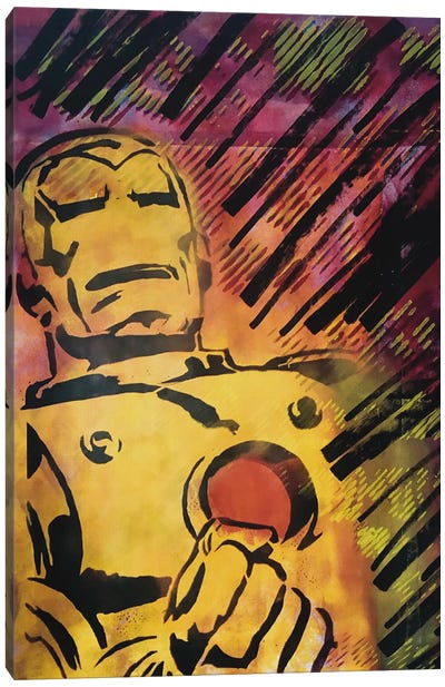 Anger Canvas Art Print - The Avengers