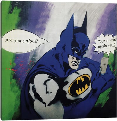 Batman Identity Crisis II Canvas Art Print - Justice League