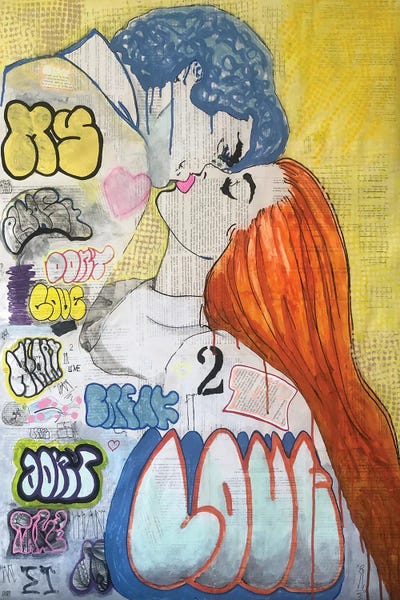 All Things Klimt: They Kissed by Cicero Spin