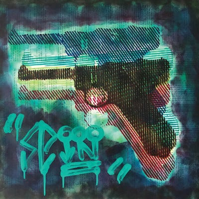 Survive by Cicero Spin canvas print