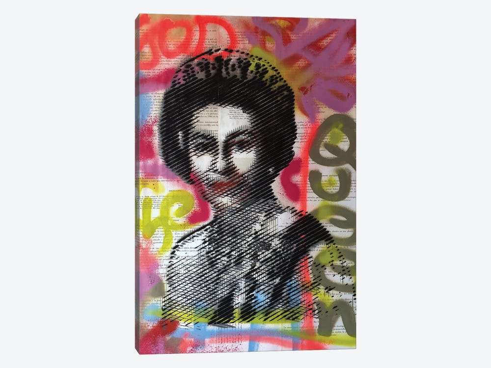 God Save The Queen III by Cicero Spin 1-piece Canvas Wall Art