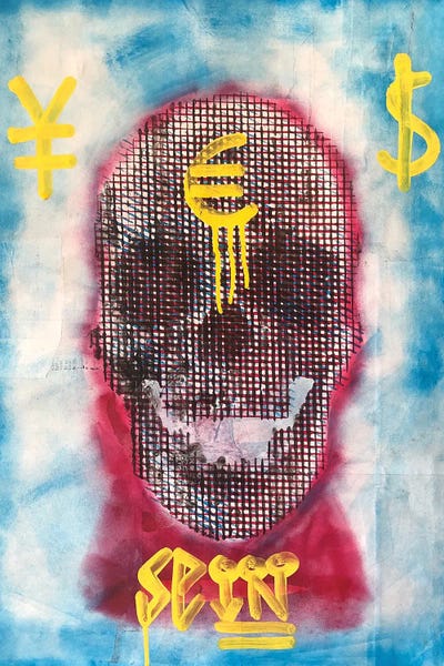 Yes Please by Cicero Spin canvas print