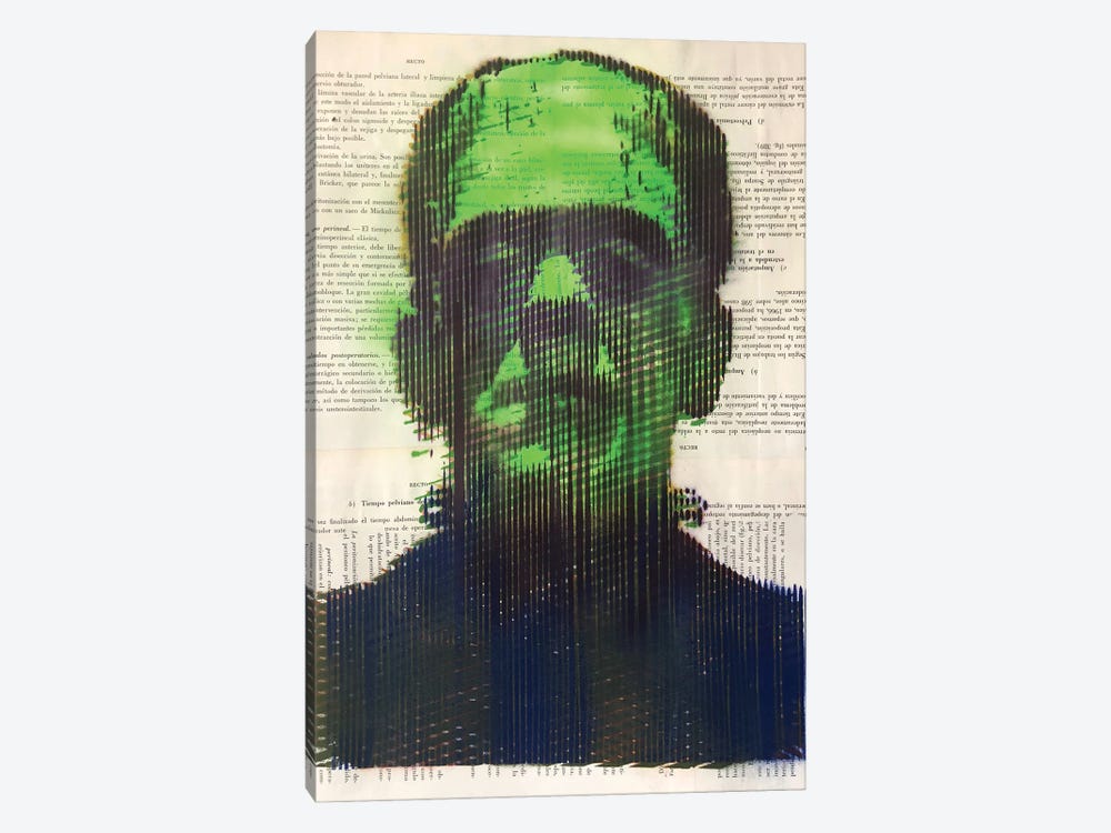 Alive Frankenstein Green by Cicero Spin 1-piece Canvas Art